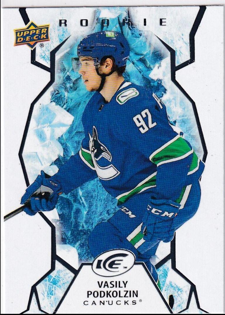 Vasily Podkolzin #145 Hockey Cards 2021 Upper Deck Ice