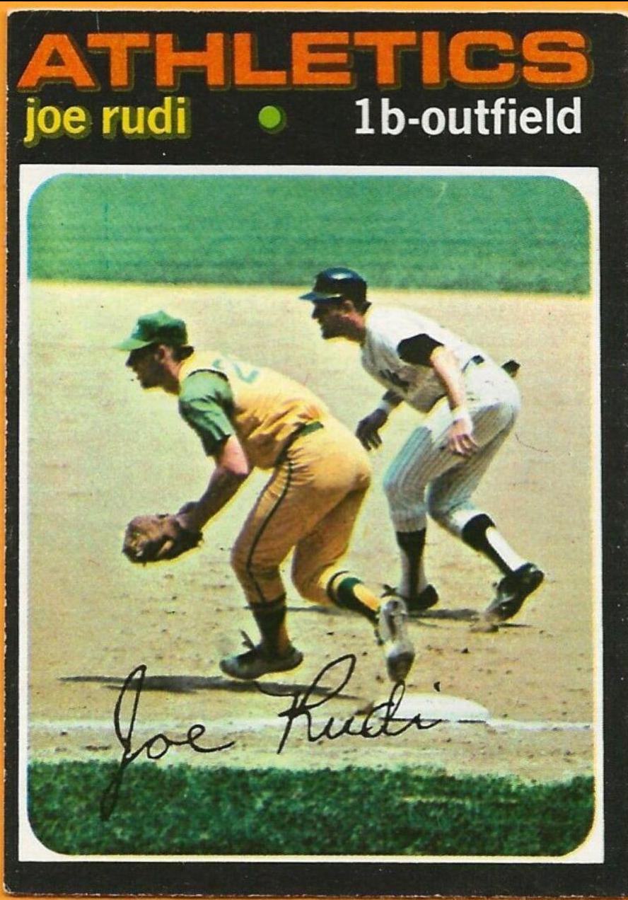 Joe Rudi #407 1971 O-Pee-Chee Baseball