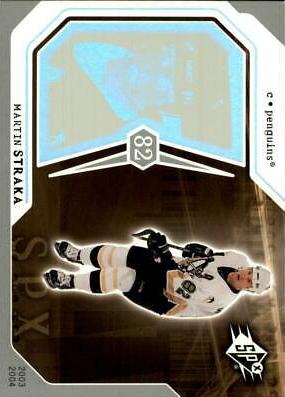 Martin Straka #77 Hockey Cards 2003 SPx