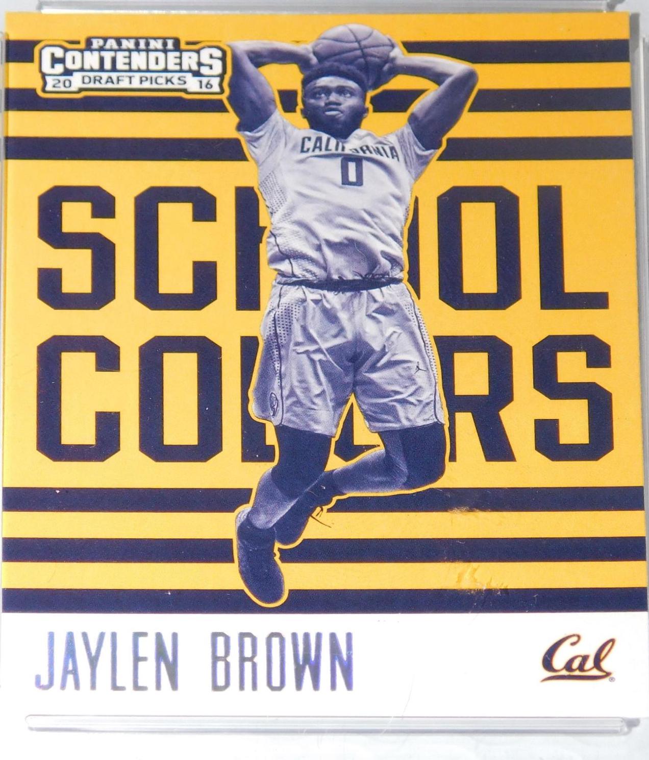 JAYLEN BROWN #8 Basketball Cards 2018 Panini Contenders Draft Picks