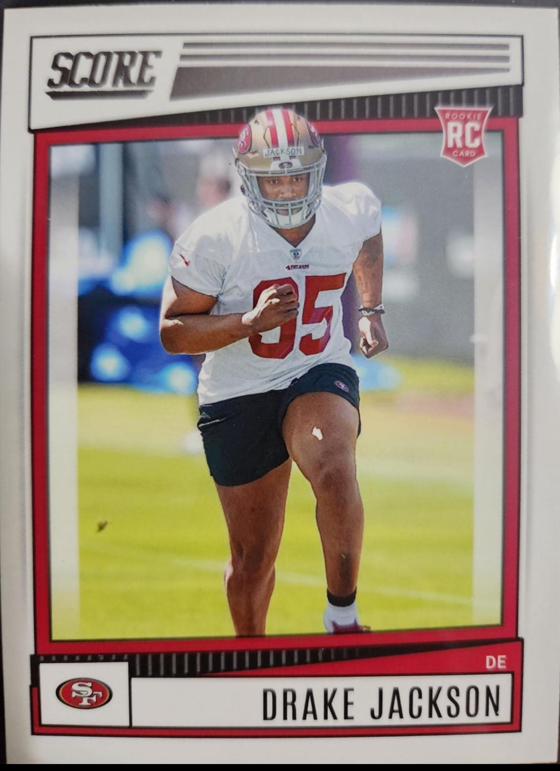 Drake Jackson #316 Football Cards 2022 Panini Score