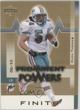 Zach Thomas [Gold] #184