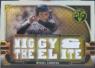 Miguel Cabrera #TTR-MC2 2022 Topps Triple Threads Baseball Relics