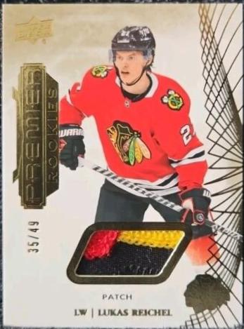 Lukas Reichel #125 2022-23 Upper Deck Premier Hockey