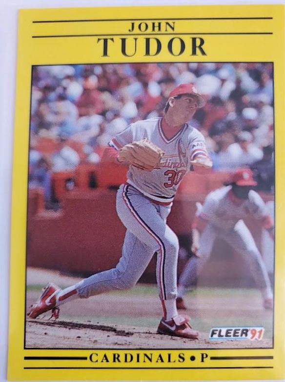 John Tudor #650 Baseball Cards 1991 Fleer