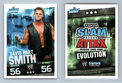 David Hart Smith Wrestling Cards 2009 Topps WWE Slam Attax