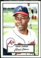 Hank Aaron #8 Baseball Cards 2017 Topps Throwback Thursday
