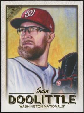 Sean Doolittle #3 Baseball Cards 2018 Topps Gallery