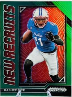 Rashee Rice [Green] #NR-8 Prices | 2023 Panini Prizm Draft Picks New ...