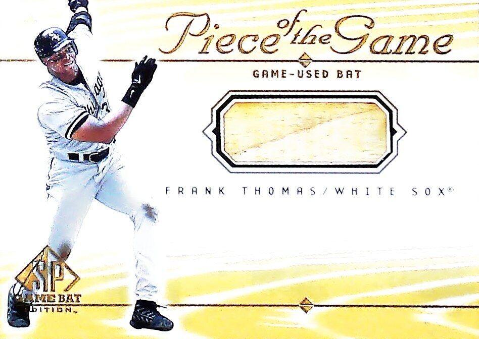 Frank Thomas #FT Baseball Cards 2000 SP Game Bat