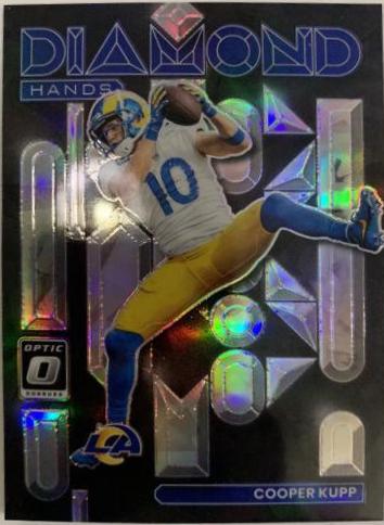 Cooper Kupp #DH-1 Football Cards 2022 Panini Donruss Optic Diamond Hands