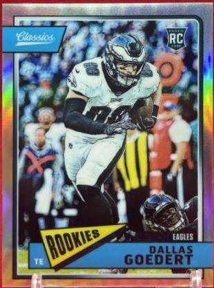 Dallas Goedert #327 2018 Panini Honors Football Classics Update Rookies