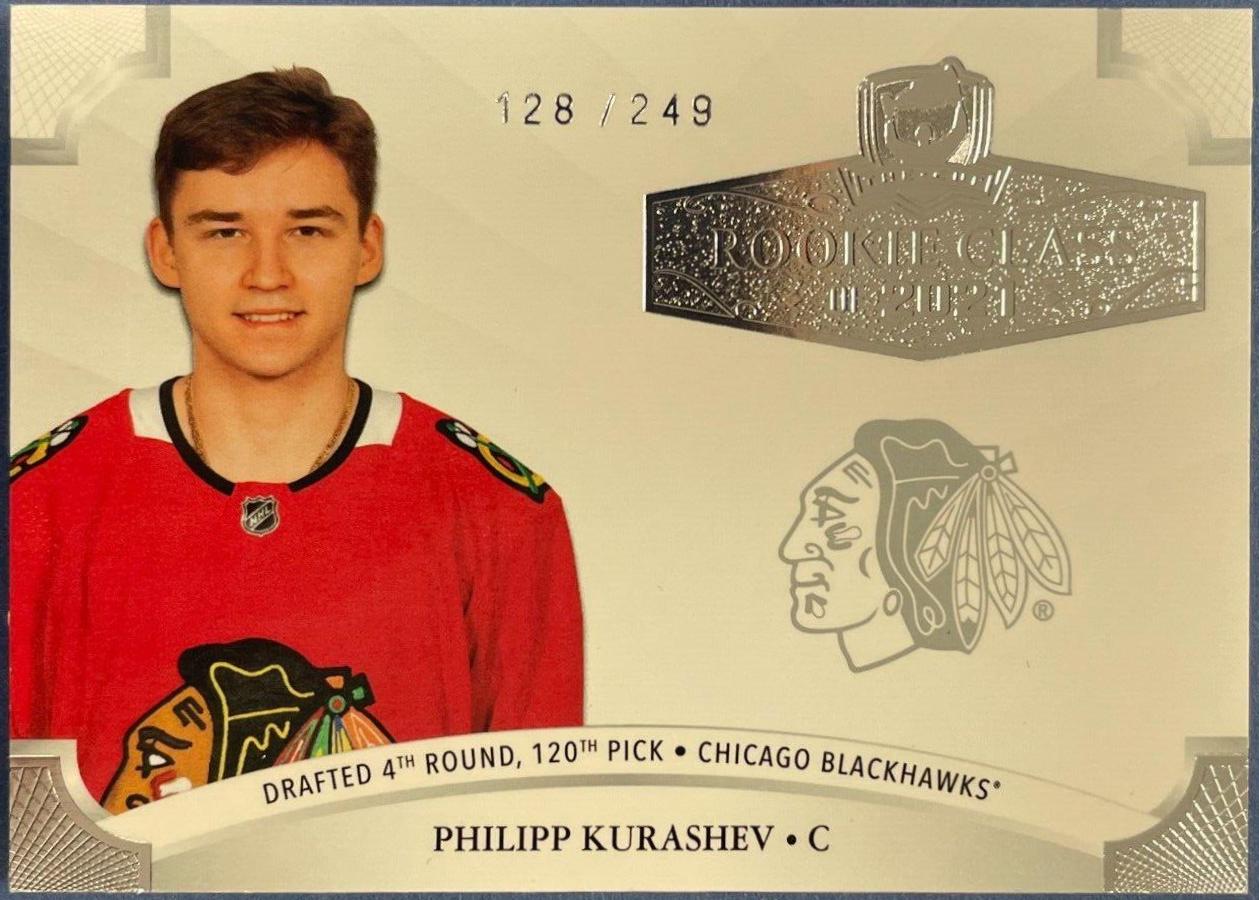 Philipp Kurashev #2021-KU Hockey Cards 2020 Upper Deck The Cup Rookie Class of 2021
