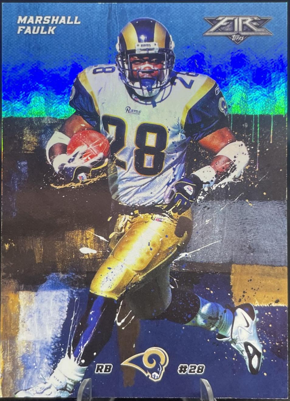 Marshall Faulk [Blue] #39
