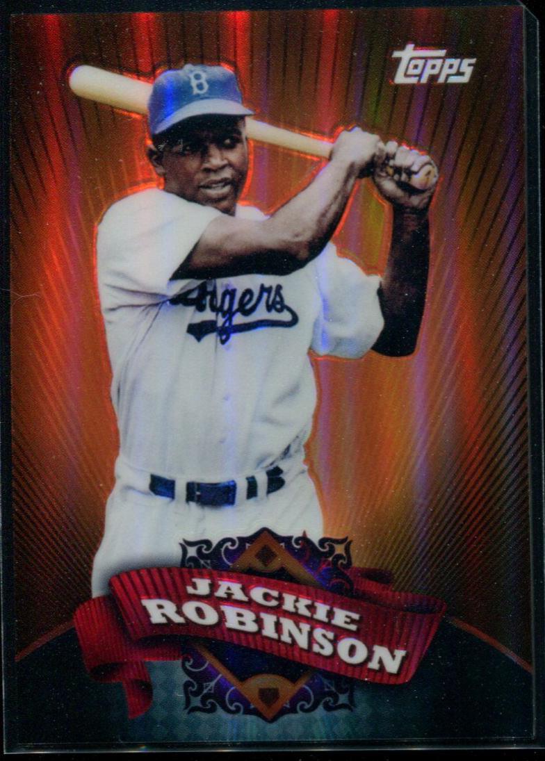 Jackie Robinson #BC-5 Baseball Cards 2010 Topps Chrome Target Exclusive