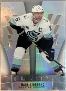 Mark Giordano #P-37 Hockey Cards 2021 SP Game Used Purity