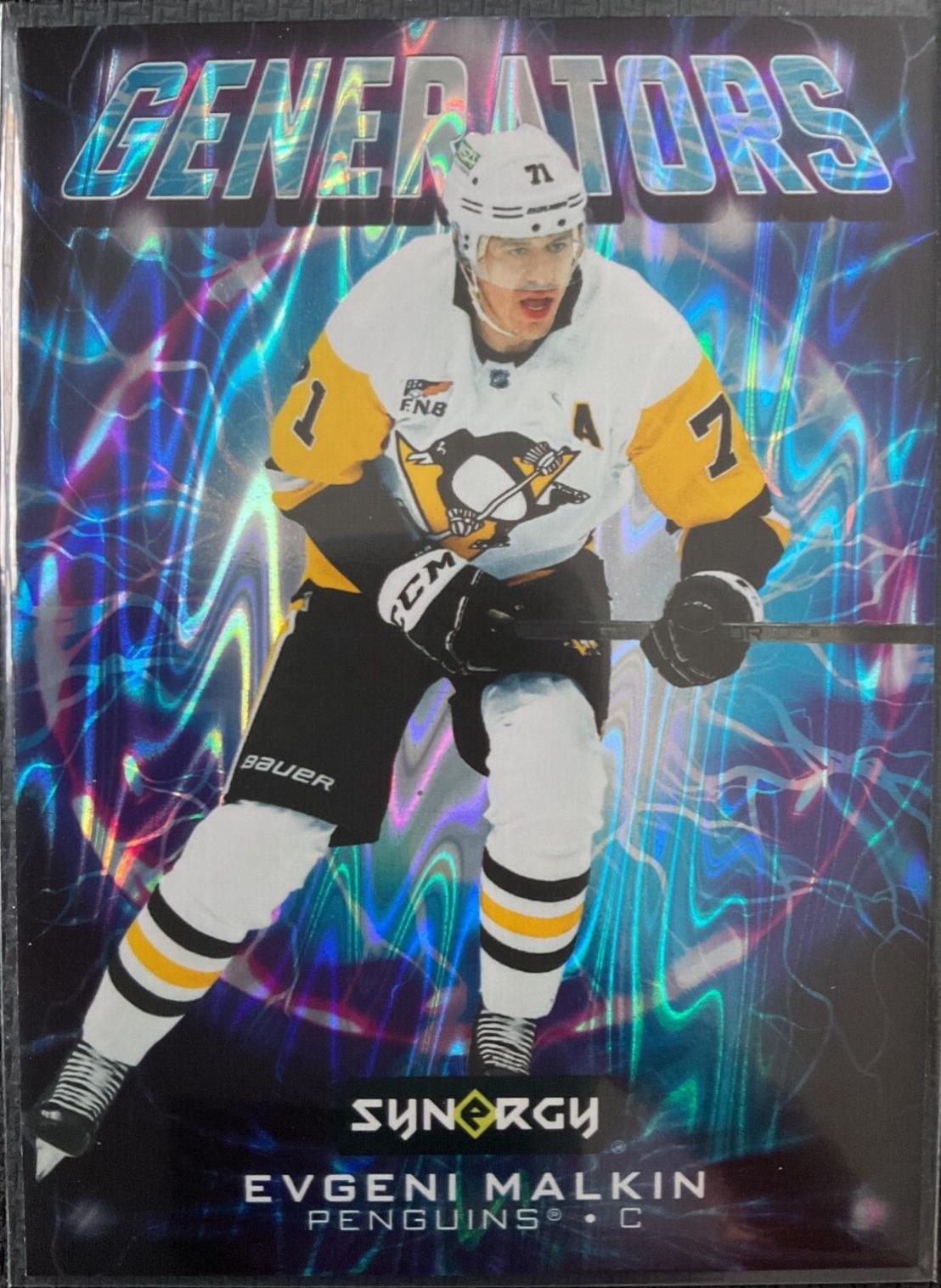Evgeni Malkin #G-5 Hockey Cards 2024 Upper Deck Synergy Generators