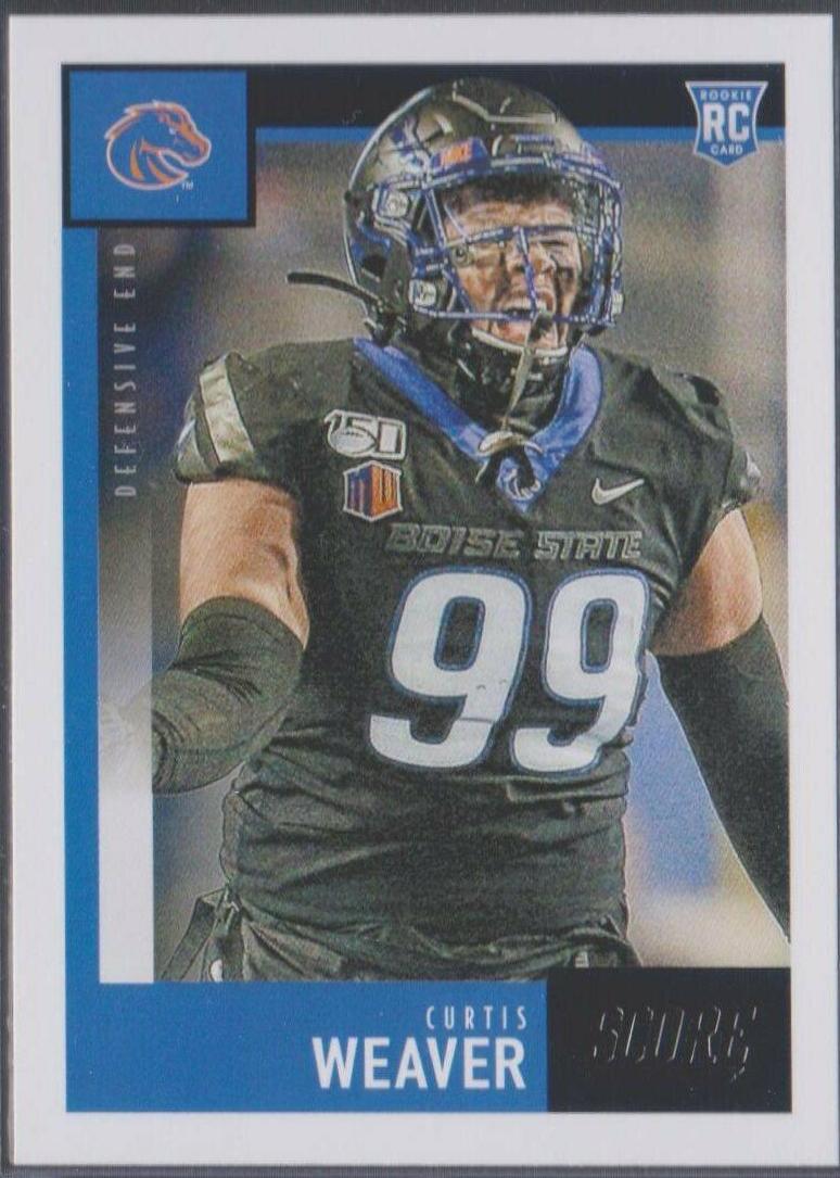 Curtis Weaver #339 Football Cards 2020 Panini Score