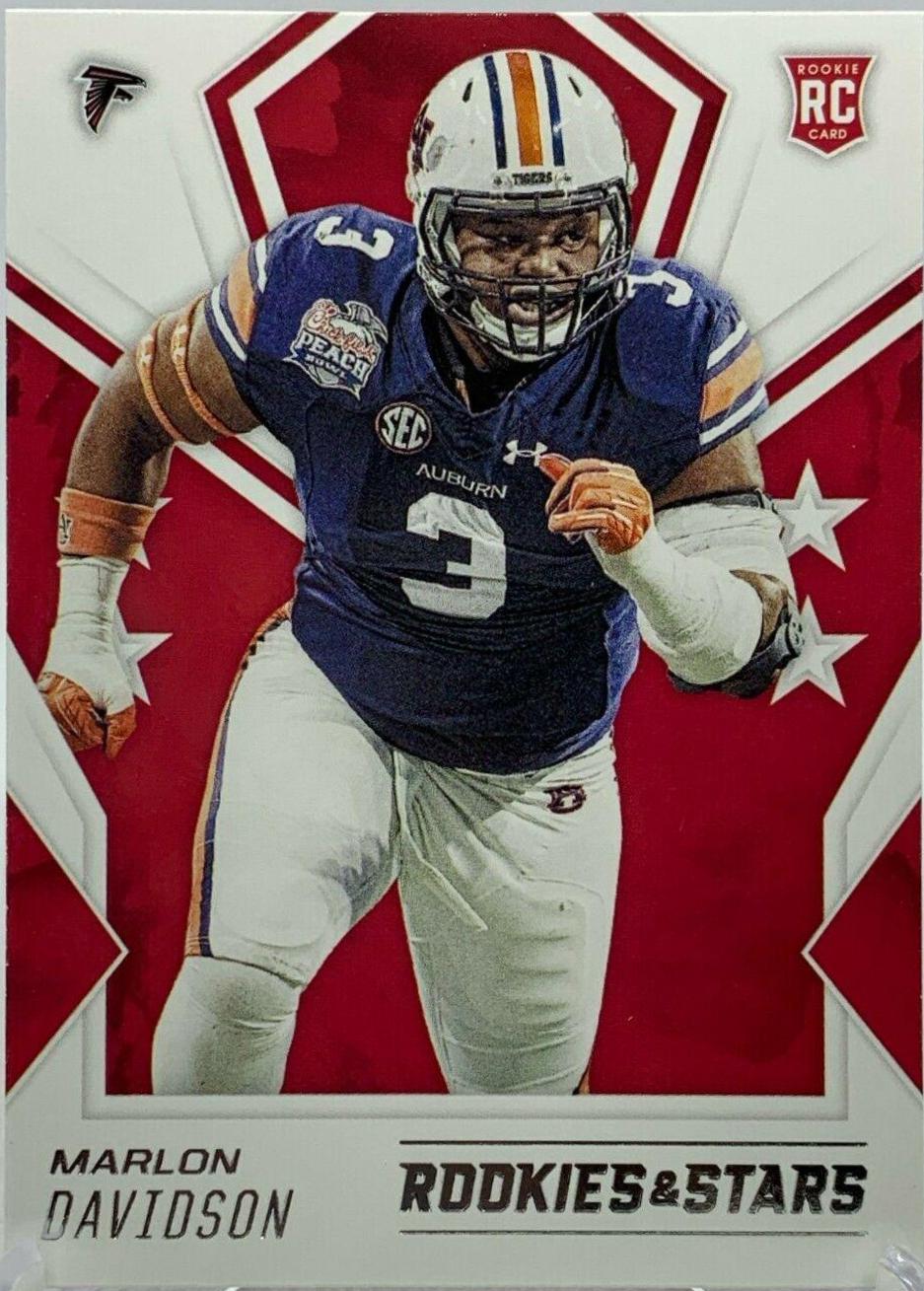Marlon Davidson #190 Football Cards 2020 Panini Rookies & Stars