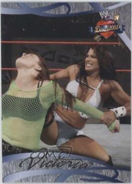 Victoria #9 Wrestling Cards 2004 Fleer WWE Divine Divas 2005
