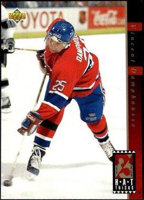 Vincent Damphousse #HT8 Hockey Cards 1993 Upper Deck Hat Tricks