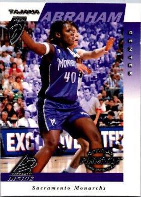 Tajama Abraham #17 Basketball Cards 1997 Pinnacle Inside WNBA
