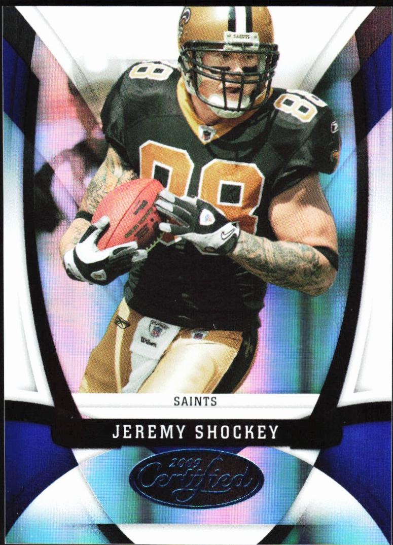 Jeremy Shockey #77 2009 Panini Donruss Certified Football