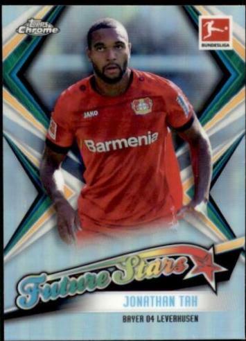Jonathan Tah #FS-5 Soccer Cards 2019 Topps Chrome Bundesliga Future Stars