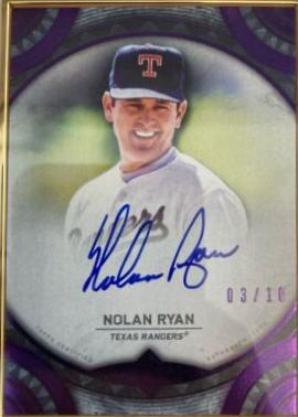 Nolan Ryan [Purple] #TCA-NR