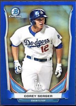 Corey Seager [Blue Refractor] #278