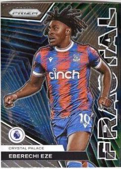 Eberechi Eze #2 Soccer Cards 2022 Panini Prizm Premier League Fractal