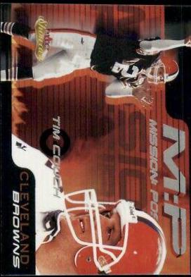 Tim Couch #1 Football Cards 2000 Fleer Showcase
