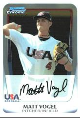 Matt Vogel #BDPP110 Baseball Cards 2011 Bowman Draft Picks & Prospects Prospects Prices
