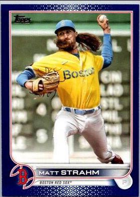 Matt Strahm [Royal Blue] #US142