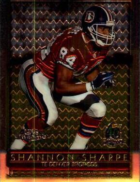 Shannon Sharpe #38 1996 Topps Chrome Football