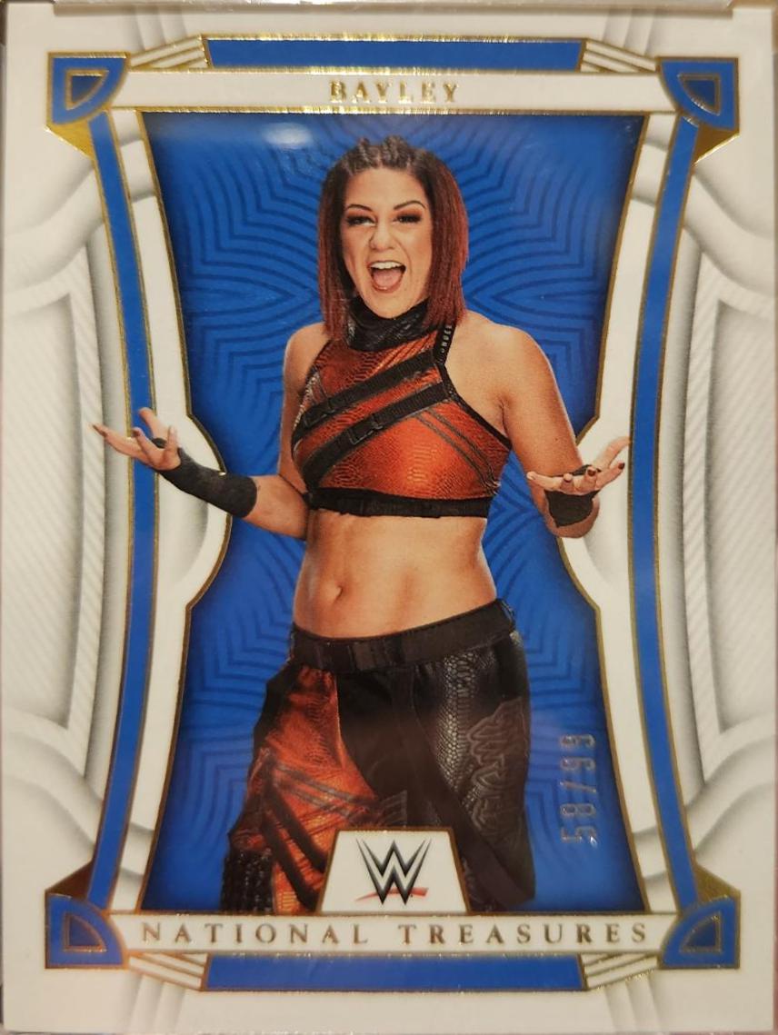 Bayley #4 Wrestling Cards 2023 Panini Chronicles WWE National Treasures
