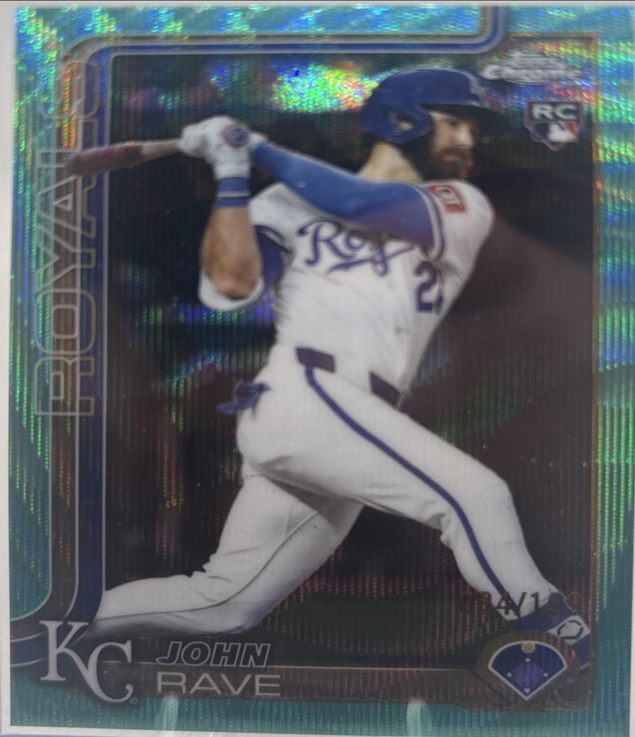 John Rave [Aqua Wave Refractor] #USC136 Prices | 2025 Topps Chrome ...