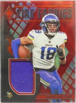 Justin Jefferson [Red] #FIRE-9