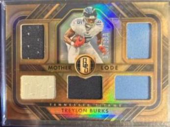 Treylon Burks #ML-10 Football Cards 2023 Panini Gold Standard Mother Lode
