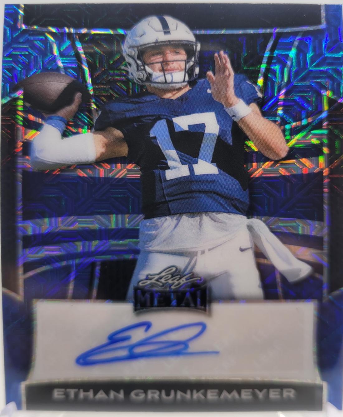 Ethan Grunkemeyer [Crystal Blue] #BA-EG1