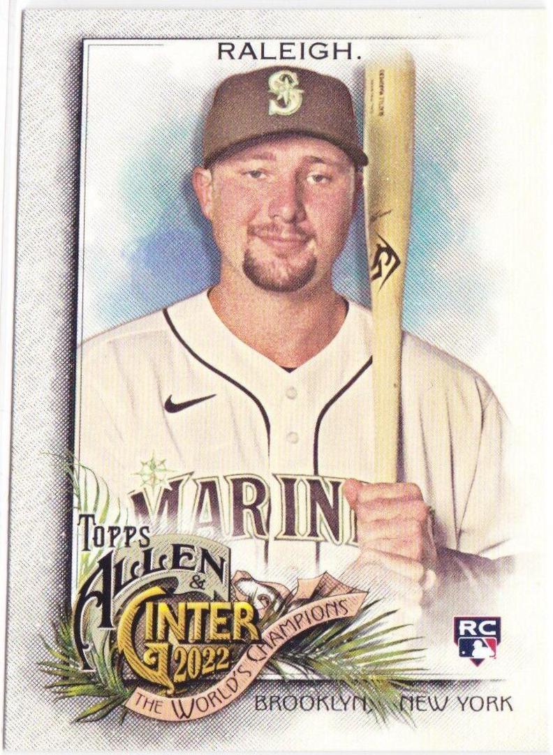 Cal Raleigh #178 Baseball Cards 2022 Topps Allen & Ginter