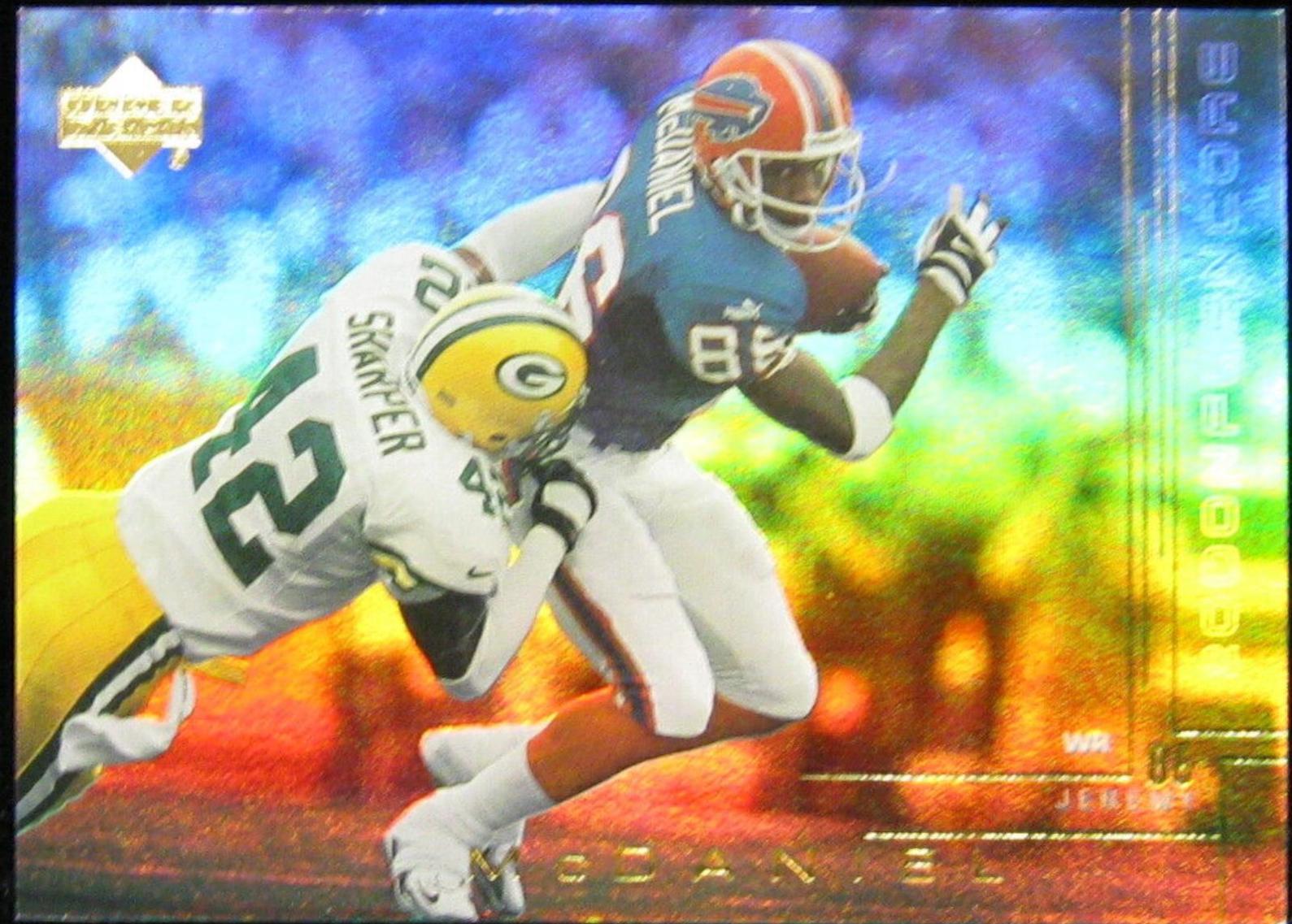 Jeremy McDaniel #27 Football Cards 2000 Upper Deck Encore