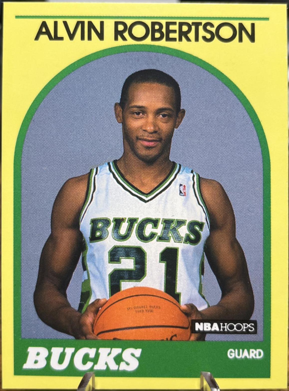 Alvin Robertson #55 1990 Hoops Superstars Basketball