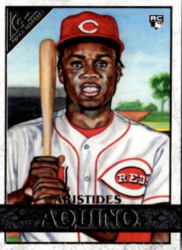 Aristides Aquino #3 Baseball Cards 2020 Topps Gallery