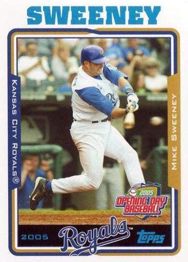 Mike Sweeney #85 Baseball Cards 2005 Topps Opening Day