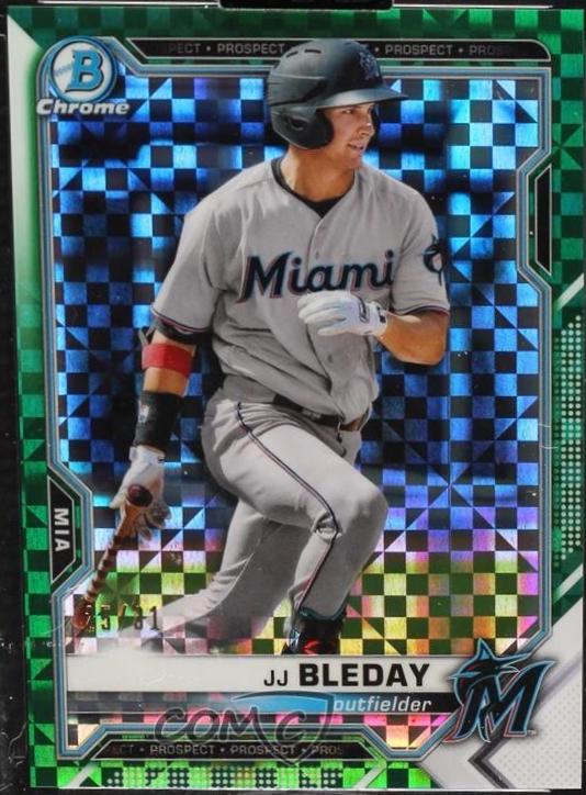 JJ Bleday [X Green Xfractor] #BCP-200
