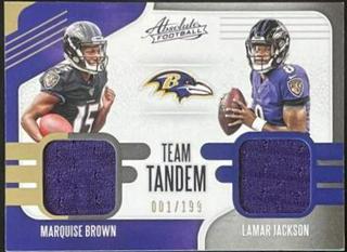 Lamar Jackson, Marquise Brown