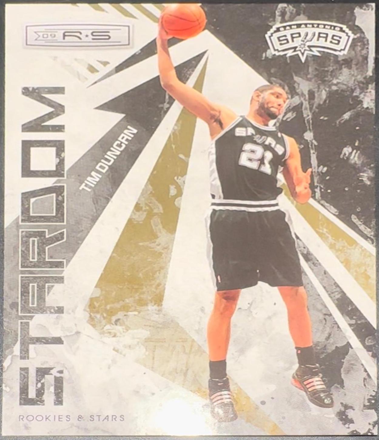 Tim Duncan #14 Basketball Cards 2009 Panini Rookies & Stars Stardom