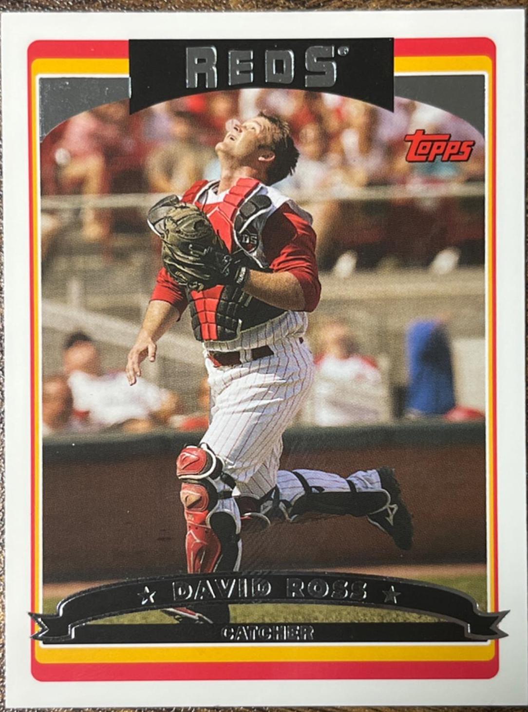 David Ross #UH44 Baseball Cards 2006 Topps Updates & Highlights