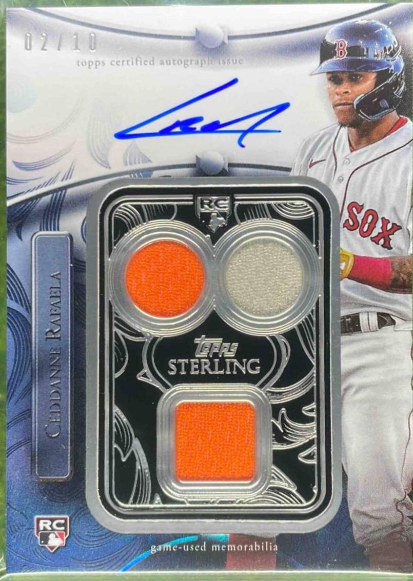 Ceddanne Rafaela #SBDB-CR2 2024 Topps Sterling Baseball Debuts